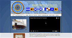 Desktop Screenshot of maupinmarinesurvey.com